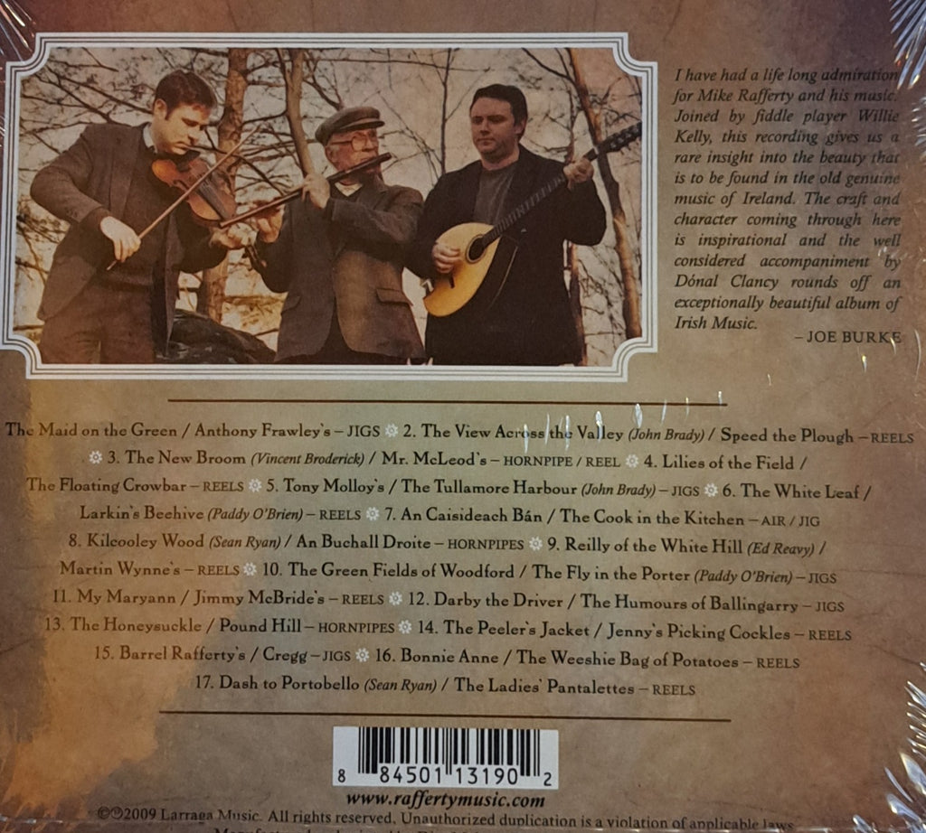 Mike Raffery Willie Kelly and Mike Rafferty The New Broom – Custys Music